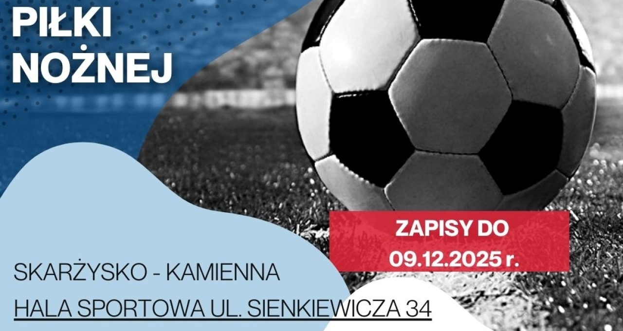 Zapisy do Halowej Amatorskiej Ligi Piłki Nożnej